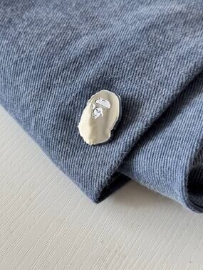A Bathing Ape (BAPE) Metal Pin Badge